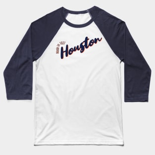 Houston in 1837 Baseball T-Shirt